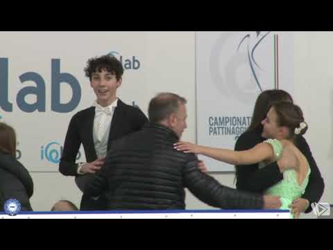 Camp. Ita. 2020: Irene BIROLO - Amedeo BONETTO - Junior Dance - Rhythm Dance