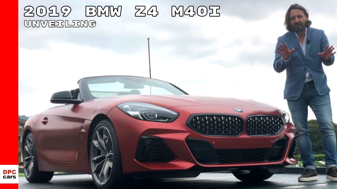 2019 BMW Z4 M40i Unveiling thumnail
