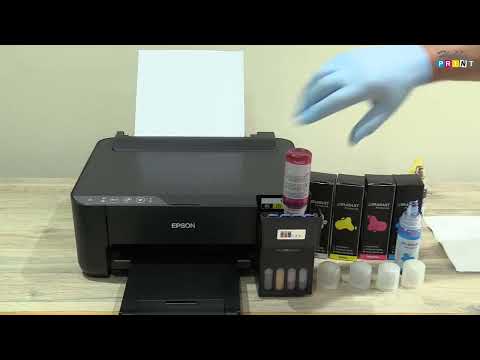 Video thumbnail: Filling Epson Et Printers Using Splashjet Inks