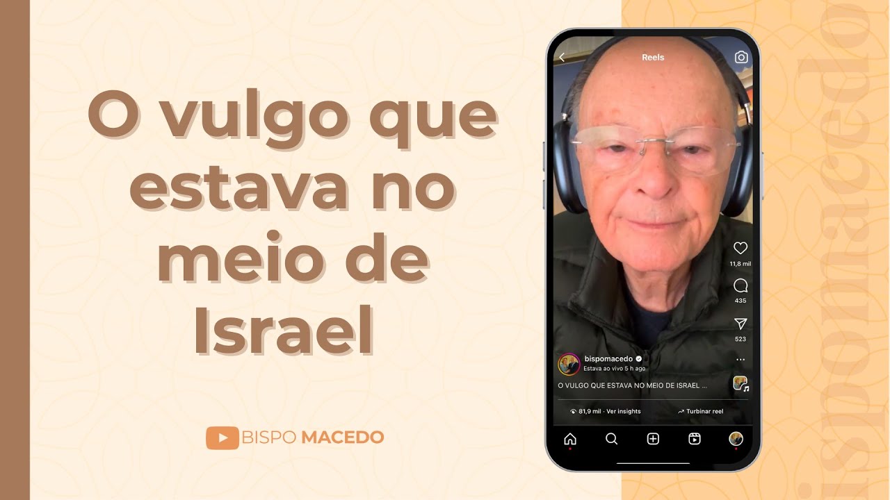 O vulgo que estava no meio de Israel - Meditação Matinal 03/03/25