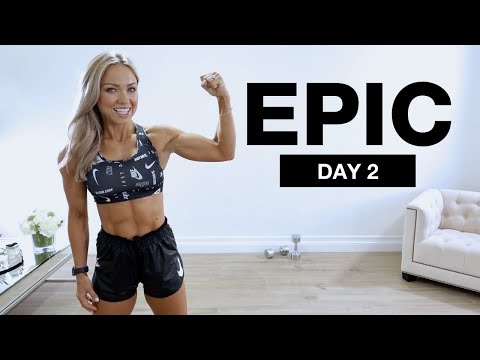 DAY 2 of EPIC | Bodyweight & Dumbbell Upper Body Workout