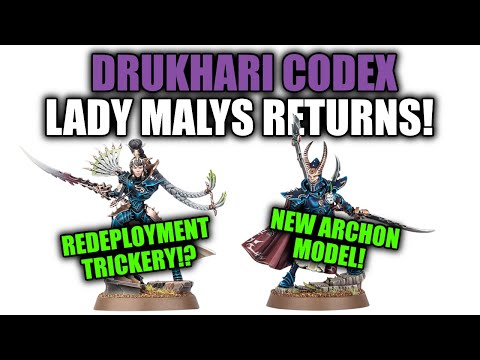 BRAND NEW Drukhari Models Revealed! But NO Big Range Refresh?! | Warhammer 40k 10th Edition