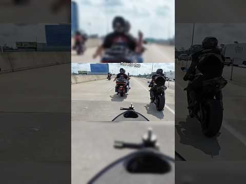 Harley riders VS sport bike riders 🤬