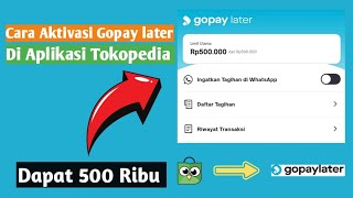 Download lagu Cara Aktivasi Gopay later Di Aplikasi Tokopedia | Langsung Berhasil Di ACC mp3 Download lagu Cara Aktivasi Gopay later Di Aplikasi Tokopedia | Langsung Berhasil Di ACC mp3