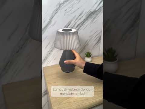 Gambar Eglare Celestia Lampu Meja LED 3 Warna Rechargeable 2 Watt - Krem