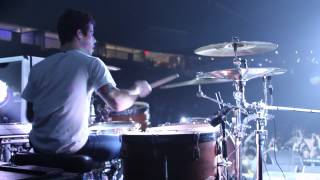 Alex Shelnutt of A Day To Remember (The Downfall of Us All - Drum Cam)