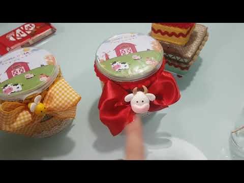 Preparativos festa fazendinha em casa parte 2