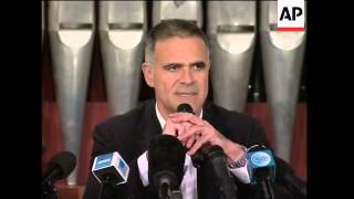 News conference on condition of PM Berlusconi