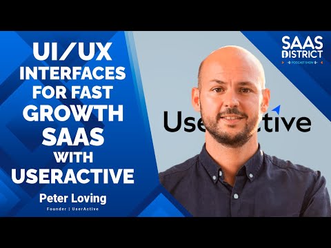 Peter Loving: UI/UX Interfaces For Fast Growth SaaS with ... - YouTube
