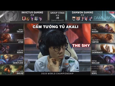 Highlights IG VS DWG | The Shy Gồng Gánh Team Bằng Akali Đối Đầu Với Kayle Của ShowMaker CKTG 2019