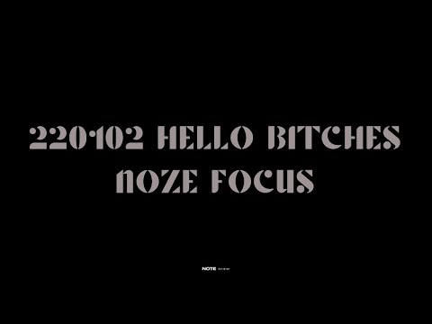 [4K] 220102 SWF ON THE STAGE in Seoul ENCORE - Hello Bitches 노제 직캠
