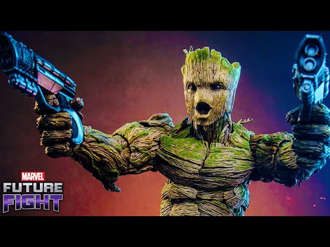 Young CHAD GROOT the DESTROYER of Sanity.. 🤨 l Marvel Future Fight