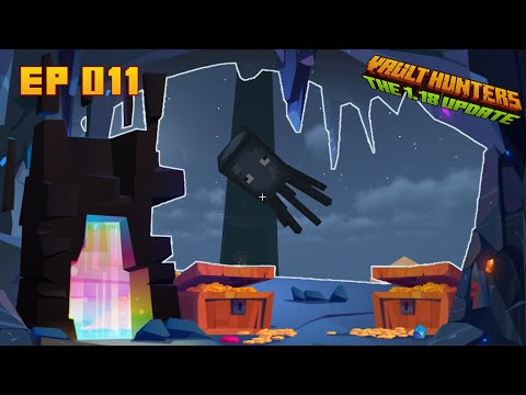 SKY VAULTS EP11: Attempting to Farm Squid! - Vault Hunters 1.18 (Modded Minecraft)