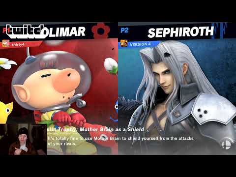 Tweek (Sephiroth, Diddy Kong) vs thirty4 (Olimar, Steve) | 31 Dec '22