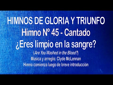 Eres Limpio En La Sangre? - El Nuevo Himnario…