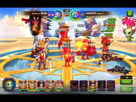 Hero Wars - Lian fight - 185k win vs 561k