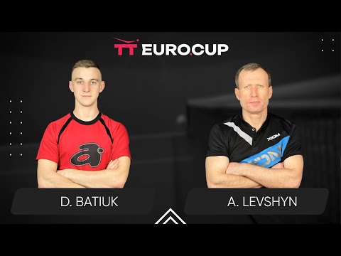 08:00 Dmytro Batiuk - Anatolii Levshyn 02.01.2025 | Table Tennis TT Euro.Cup Ukraine Master 3