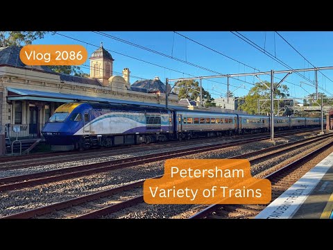 Sydney Trains Vlog 2086: Petersham - Variety of Trains