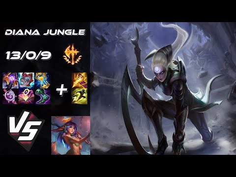 JUNGLE Diana vs Lillia - EU Challenger Patch 25.S1.3