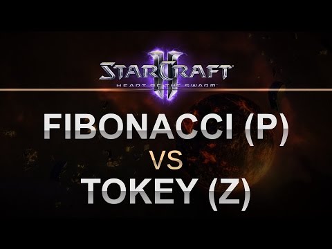 SC2 - Heart of the Swarm 2017 - fibonacci (P) v TokeyTheBear (Z) on Coda