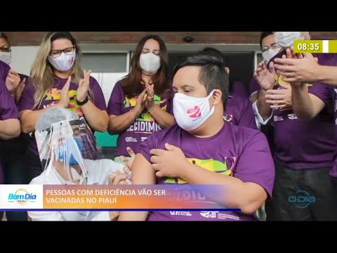 Pessoas com deficiência serão vacinadas no Piauí 23 03 2021