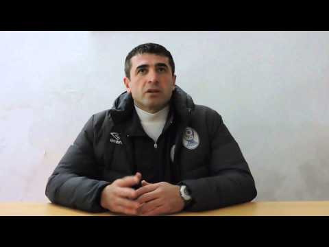 FC Banants-2 coach Artur Voskanyan after Alashkert2- 1-0 Banants2 game conference
