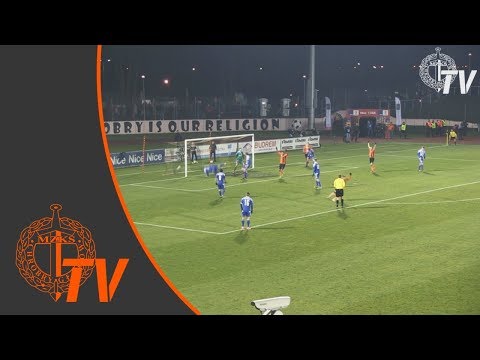 Nice 1 Liga: Chrobry Głogów - Ruch Chorzów 1:0 (skrót)