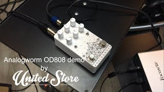 Video thumbnail for 5 minutes with Analogworm OD808 by United-Store by Музыкальный магазин United Store