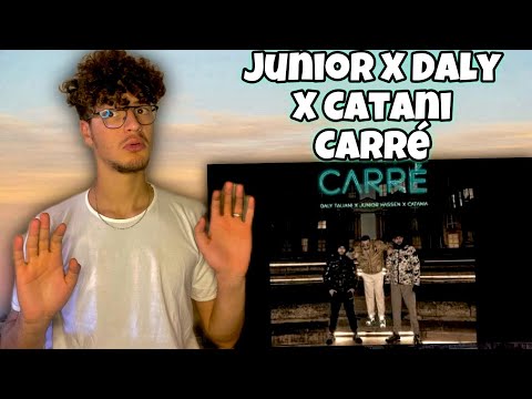 Junior Hassen ft Daly taliani ft Catani - Carré REACTION🇲🇦🇩🇿 🇹🇳Narr🔥
