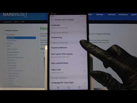 How to Enable/Disable Predictive Text in Meziu M6T – Automatic-Correction