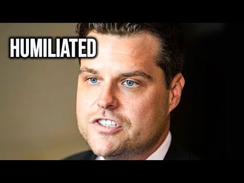 Matt Gaetz HUMILIATES Himself For Trump On Stage