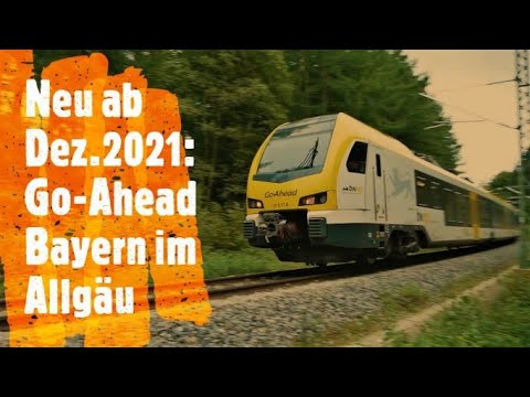 Testfahrt mit Stadler Flirt 3 im Allgäu für Go-Ahead Bayern | mit bwegt Fahrzeug von Go-Ahead BW