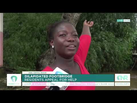 Schoolchildren, Farmers at Risk as Abee Footbridge Deteriorates