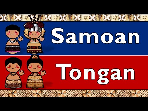 SAMOAN & TONGAN LANGUAGES