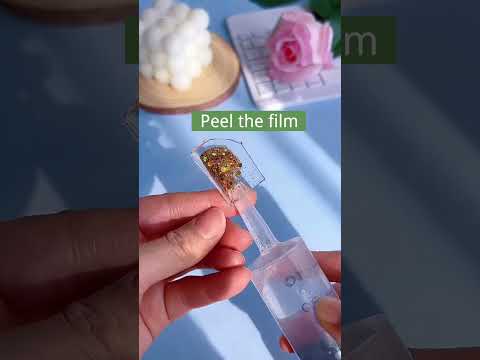 How to make nano water tapeballs #shorts #oddlysatisfying #nanotape #doublesidedtape