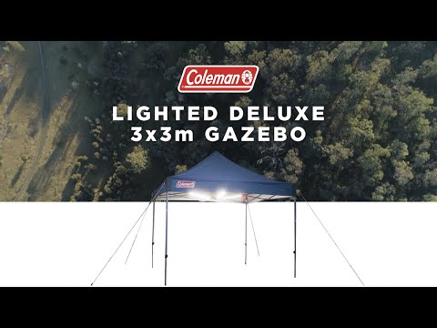 Coleman Deluxe Lighted 3 x 3m Shelter