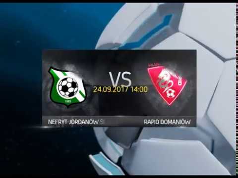 Nefryt Jordanów Śl1-1Rapid Domaniów 24.09.2017