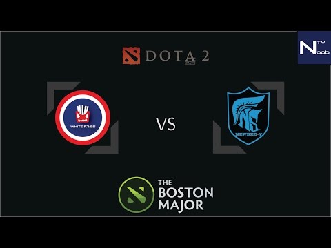 BOSTON MAJOR OPEN QUALIFIER #2 CHINA REGIONAL|| NEWBEE YOUNG VS WHITE FRIES || GAME3