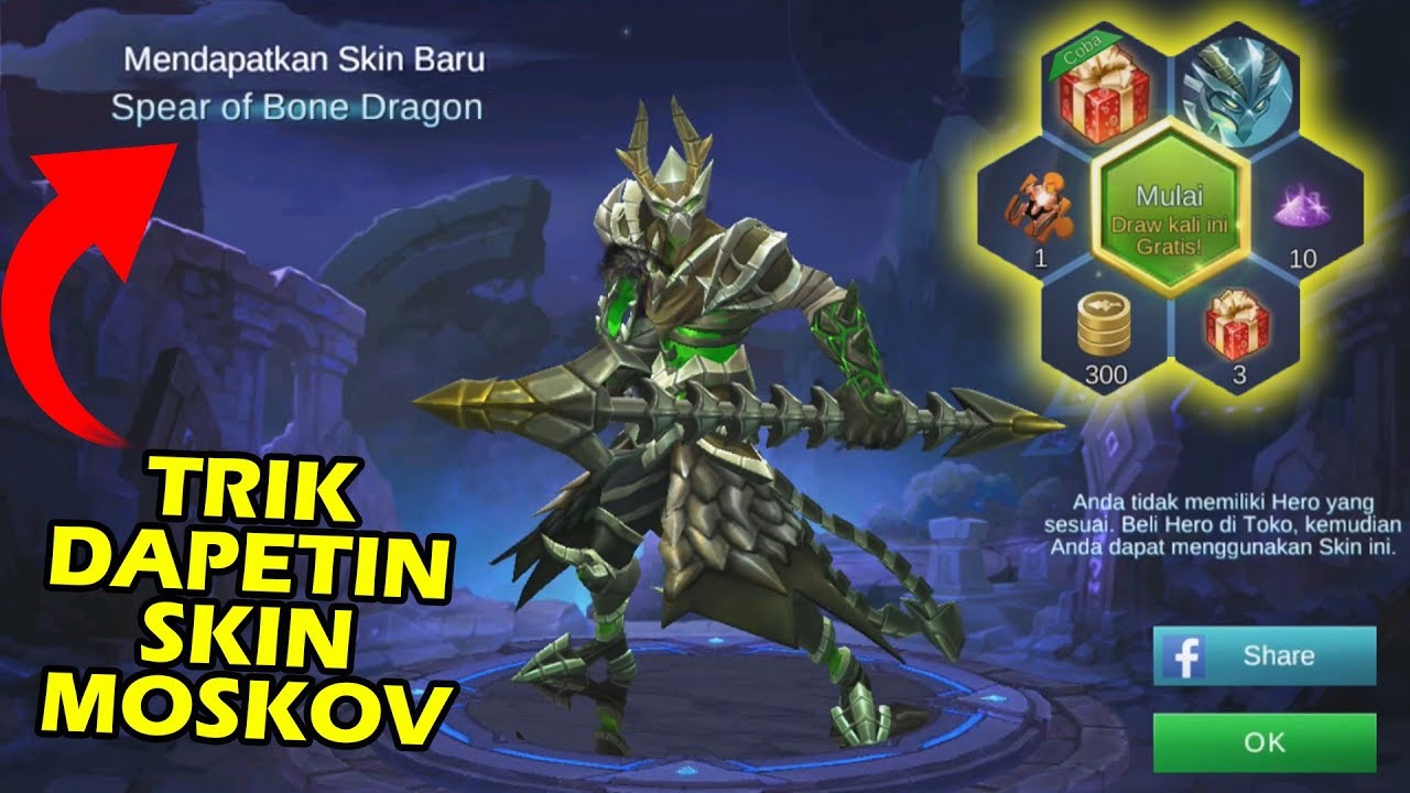 TRIK MUDAH MENDAPATKAN SKIN MOSKOV Mobile Legend Indonesia 60