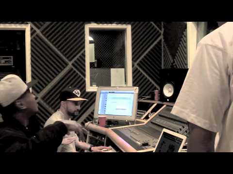 Los Rakas & Nima Fadavi in the studio 6/6/11