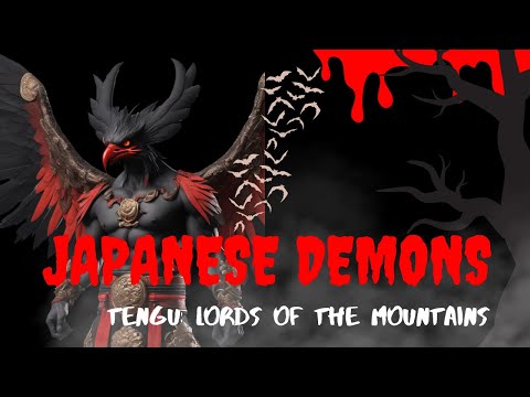 Japanese Demons: Tengu Lords of the Mountains #spirits #demons #supernatural #ghosts #myths #ghouls