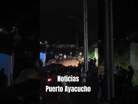 🚨 Puerto Ayacucho, Amazonas.Dos jóvenes pierden la vida por impacto de bala en el Barrio Santa Rosa