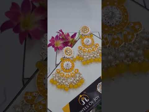 Fancy Minakari Earrings