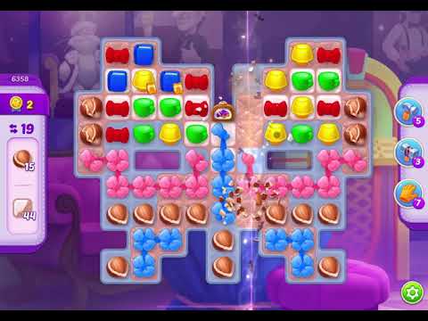 HomeScapes Level 6358 no boosters (21 moves)