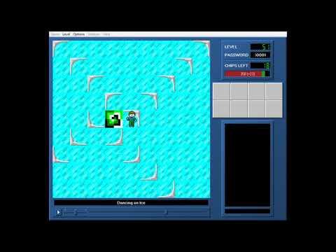 CCLP3 level 51 solution - 333 seconds