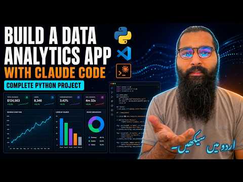 Build A Complete Data Analytics App In Python With Claude Code Vs Code