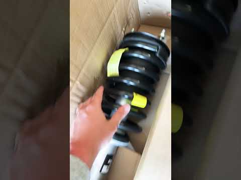 New KYB Strut Assemblies for the 2013 Chevy Silverado going to get Installed