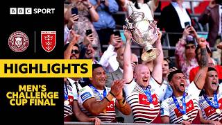 Record title for Warriors 2️⃣2️⃣🏆 | Wigan 40-10 Hull KR | Men’s Challenge Cup Highlights | BBC Sport