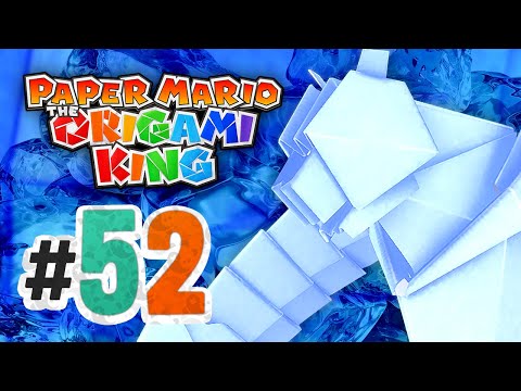 Polar Bear Problems! Ice Vellumental Boss Fight - Paper Mario: The Origami King #52