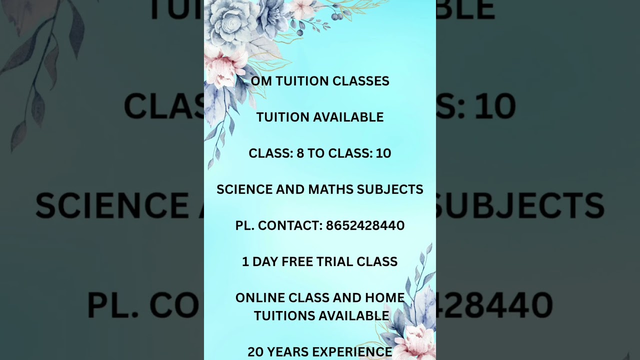 #online tuition classes